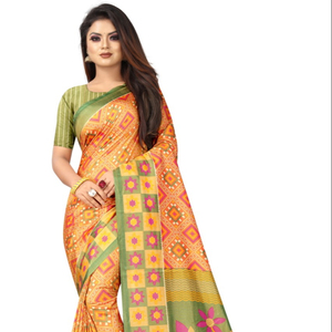 Vêtements de mariage indiens pour femmes, nouvelle collection, saree avec chemisier, bon marché, prix bas, de fabrication, vente en gros - Product Image 1