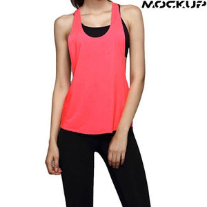 Débardeur de sport pour femmes de haute qualité, débardeur de yoga en coton, taille plus, modèle personnalisé, numéro OEM - Product Image 5