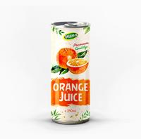 Nieuw ontwerp Natuurlijke Fabriek Gezonde Watermeloensap 100% NFC Fruitige Smaak 250ml Aluminiumblik Private Label Service