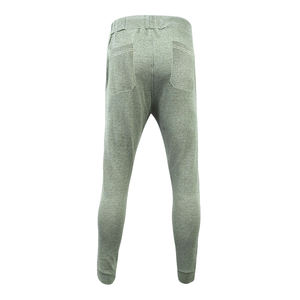 2025 nouveau Style couleurs unies Fitness porter des pantalons de survêtement sur mesure léger Stretch coton tissu Joggers pour hommes - Product Image 1