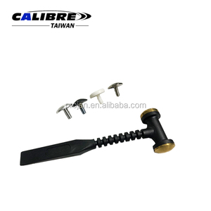 TAIWAN CALIBRE Kit d'outils multifonctionnel mini-marteau pour la réparation de carrosserie automobile avec embouts en plastique rigides pour ajustement universel - Product Image 4