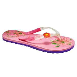 Pantoufles imprimées gaufrées pour femmes, pour usage domestique et saison d'été, Design floral pour dames - Product Image 1