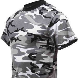 Camisetas Casuales de Poliéster para Hombre Mafra Sports de Alta Calidad, Transpirables, Ecológicas, de Secado Rápido, con Diseño de Camuflaje y Colores en Contraste - Product Image 1