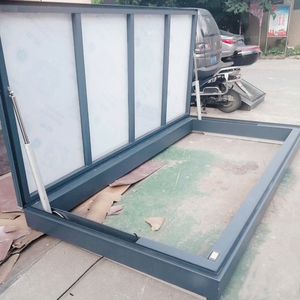 Tùy Chỉnh Thời Trang Thiết Kế Sang Trọng Nhôm Hồ Sơ 1340*980 Đi Bộ-On Điện Mái Windows 90 Độ Mở Cửa Sổ Kính Skylight - Product Image 2