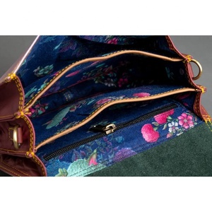 LW Sac à bandoulière de haute qualité à la mode pour femme de style occidental Véritable fourrure d'animal en cuir Sling Side New Animal Print Design - Product Image 3