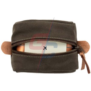 Bolsa de kit Dopp grande ecológica de alta calidad portátil con cierre de cremallera Proveedor OEM - Product Image 1