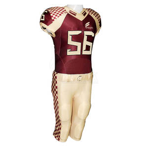 Ropa de equipo personalizada, conjuntos de uniformes de fútbol americano, último diseño, sublimado, transpirable, de talla grande, antibacteriano, Anti-UV - Product Image 5