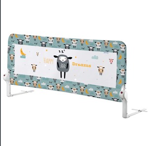 Barandillas de cama plegables modernas OEM para bebés Barandillas de plástico certificadas por la UE Barrera Protector de parachoques de espuma Venta directa Fábrica turca - Product Image 6