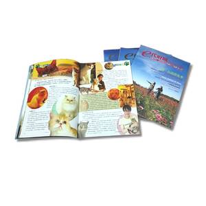 Revistas de estilo de vida de moda impresas personalizadas de alta calidad Encuadernación perfecta en cartón corrugado de papel compensado duradero Tablero dúplex - Product Image 5