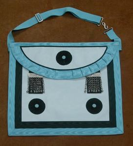 Colliers transparents PK en cuir blanc, tabliers personnalisés OEM et en peau d'agneau, en peau d'agneau, Original - Product Image 3