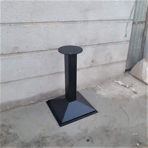 Industrial Square Metal <b>Iron</b> <b>Pipe</b> Frame Tables for Dining Powder Coating Finish for Kitchen Outdoor Cafe Apartment Living Room - Product Image 5