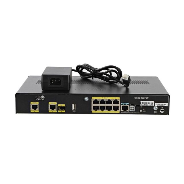 Original 892FSP 1 GE and 1GE/SFP High Perf Security Router C892FSP-K9 Router
