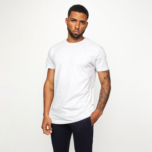 Camisetas de Algodón Peinado 100% de 160-200 GSM, Cuello Redondo, Manga Corta, Corte Regular, Transpirables, para Hombre, Venta al Por Mayor - Product Image 4