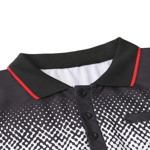 เสื้อยืดกอล์ฟโปโลเทนนิสแขนสั้นสำหรับผู้ชายเสื้อโลโก้ออกแบบได้ตามต้องการสำหรับผู้ชายเสื้อยืดฟุตบอลแบบลำลอง - Product Image 4