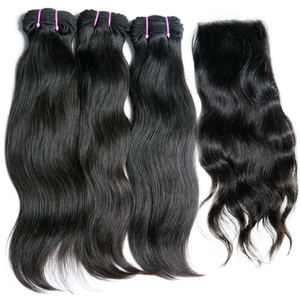 Jai Ambey Exports Tirupati South Indian Temple Extensiones de cabello crudo a granel 100% Cabello humano - Product Image 4