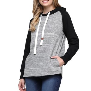 Sudadera con Capucha Raglán para Mujer 2026 con Bolsillos Laterales (Tallas Grandes Disponibles) - Product Image 3