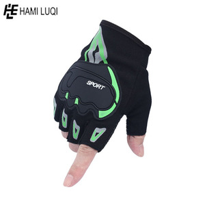 Guantes deportivos antideslizantes para gimnasio para niños, bolsas de guantes de Fitness con Logo en negro, rojo y azul, artículo de embalaje de goma, tamaño de la muñeca - Product Image 6