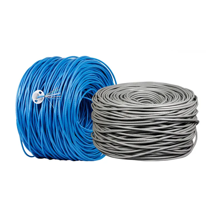 Cheap Telecommunication Network Cable Cat.5E UTP Unshielded CCA 305m 4 Twisted Pairs 8 Cores 1000ft Solid LAN Cable