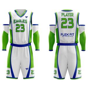 Fabricant professionnel Tissu respirant et confortable Ensembles d'uniformes de basket-ball pour hommes Uniforme de basket-ball de taille personnalisée - Product Image 2