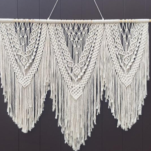 Décoration murale en macramé de haute qualité, élégante et impressionnante - Product Image 1