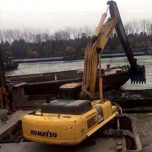 Excavatrice amphibie de KOMATSU PC450 de bras de long boom ont utilisé des excavatrices à shanghai - Product Image 1