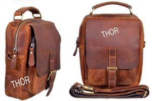 กระเป๋าถือหนังดีไซเนอร์กระเป๋าสะพายข้างขนาดใหญ่สำหรับผู้หญิงกระเป๋าสะพายไหล่หนังบัฟ - Product Image 2