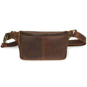 Riñoneras para mujer de calidad superior Logotipo personalizado elegante Cuero genuino de color sólido Uso informal multiusos Alta calidad Baja - Product Image 3