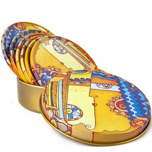 PICASSO-posavasos de té de METAL, estera de seis metales de Turquía - Product Image 2