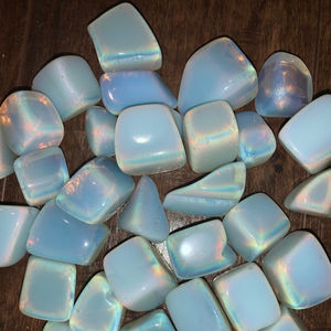 Cristal de opalita hecho a mano de alta calidad, piedra preciosa caída, Ágata elegante para curación de Reiki, meditación en el hogar y decoración Feng Shui - Product Image 2