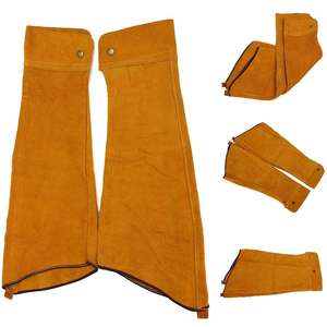 Mangas de brazo de soldadura Producto DE SEGURIDAD Producto DE TRABAJO Vaca Split Propósito DE TRABAJO Mangas de soldadura de cuero Mangas ignífugas - Product Image 2