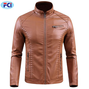 Men's Leather Jacket for Biker <b>Distressed</b> Genuine Leather <b>Top</b> Quality Material Jackets in Wholesale Price - Product Image 3