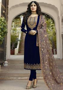 Pakistani Style Suit Manufacturer in India / Indian Designer Anarakali Dress - Product Image 3