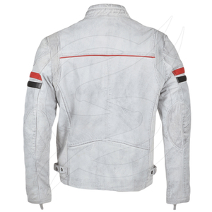 Custom Brand Printing <b>Cheap</b> Price High Quality Leather <b>Motorcycle</b> Racing Jacket - Product Image 6