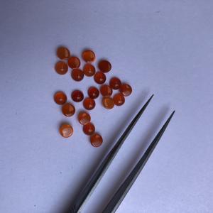 5mm cornalina natural Lisa redonda suelta calibrada cabujones proveedor de piedras preciosas tienda en línea ahora a precio de fábrica piedras Alibaba - Product Image 2