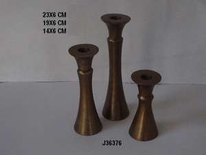 Porte-bougie en tuyau métallique de haute qualité en finition dorée, support de bougie en tuyau industriel, candélabre, décoration de la maison, décoration de fête - Product Image 4