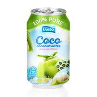 King Coconut Water 100% Pure Gearomatiseerde Gesteriliseerde Drank ISO/Halal Gecertificeerd 330ml Blikje van Tan Do Company uit Vietnam
