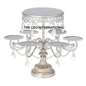 ที่วางเค้กสำเร็จรูปสีทองแบบไม่เหมือนใครทำจากโลหะอลูมิเนียมแท่นวางเค้กสำหรับงานเลี้ยงงานแต่งงานงานอีเว้นท์โต๊ะตกแต่งบ้าน - Product Image 4