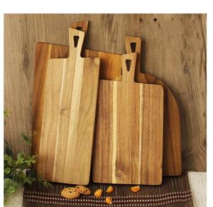 เขียงทรงสี่เหลี่ยมผืนผ้าพร้อมที่จับสำหรับเครื่องครัวเขียงเสิร์ฟอาหารเขียงหั่นผัก - Product Image 4