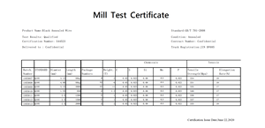 Lot de 100 fils plats recuits noirs 9Ga #   45,35 kg à des fins de mise en balles - Product Image 3