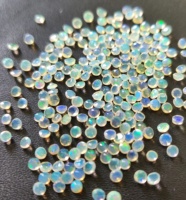 Opale naturelle ronde 2mm,2.50mm,3mm,4mm,5mm,6mm,7mm à facettes-Opale en vrac