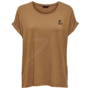 Camiseta de talla personalizada de alta calidad para mujer, nuevo diseño, patrón de impresión Popular, técnica formal teñida lisa, blusas al por mayor, camisas - Product Image 5