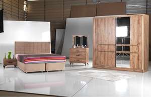 ชุดเฟอร์นิเจอร์ห้องนอนไม้ราคาประหยัด - Product Image 5