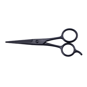 Ciseaux à sourcils de beauté en acier inoxydable les plus vendus avec lame droite et tranchante en or rose et couleurs noires - Product Image 1