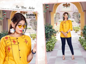 Damas ropa Casual impreso último Kurtis - Product Image 4