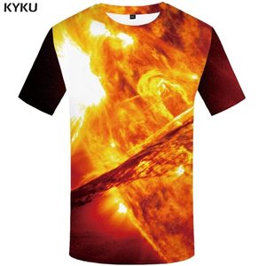 Camisetas de poliéster/algodón de alta calidad para hombre, camisetas personalizadas por sublimación al por mayor - Product Image 6