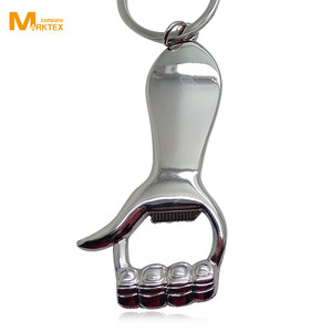 Porte-clés ouvre-bouteille personnalisé, personnalisés, 10 pièces - Product Image 3