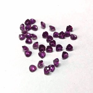 Vente chaude Amazon, pierre de naissance naturelle de 3mm, <span class=keywords><strong>Rhodolite</strong></span> violette, grenat à facettes, coupe de cœur, pierres précieuses de guérison en vrac, à vendre