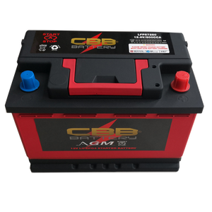 Литий-ионный автомобильный аккумулятор LFP 57280 12,8 в 45 ач DIN 72 CCA 650 долгий срок службы - Product Image 1