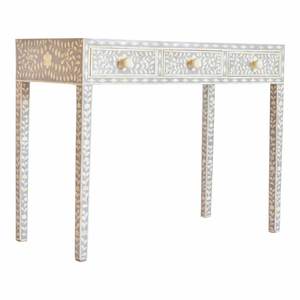 Hot Selling Bone Inlay Floral <b>Bedside</b> Table <b>Cabinet</b> Modern Luxury for Restaurant Hotels Bedroom Coffee Table - Product Image 2
