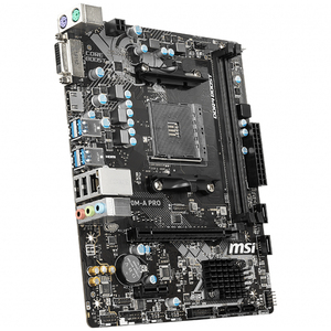 Placa base usada para juegos de escritorio MSI 3200 <span class=keywords><strong>PRO</strong></span> AM4 AMD con combinación de procesadores de escritorio AMD Ryzen 3G - Product Image 5